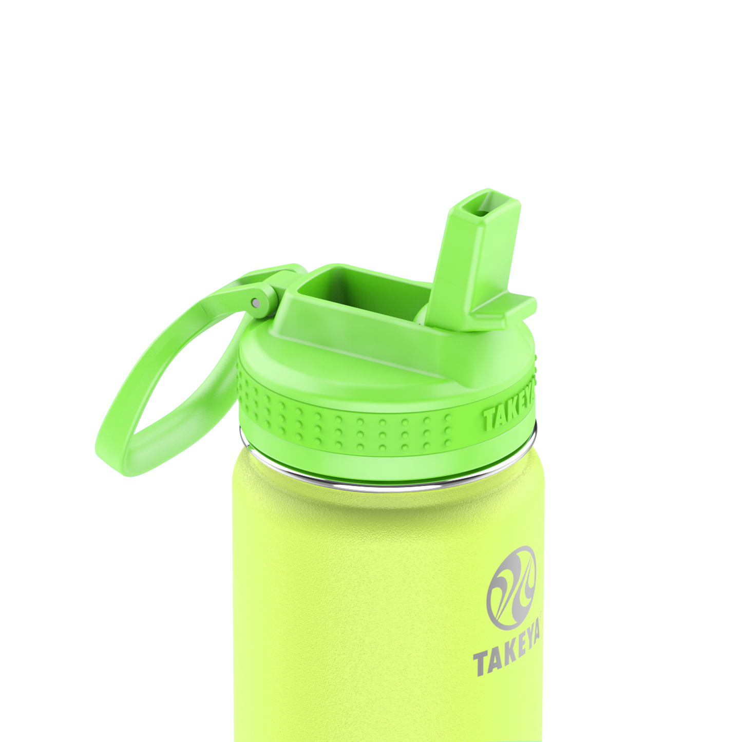 actives-kids-glow-in-the-dark-water-bottle-with-straw-lid-j6 51075-Actives-Kids-Straw-18-GID-LightningGreen-closeup.png